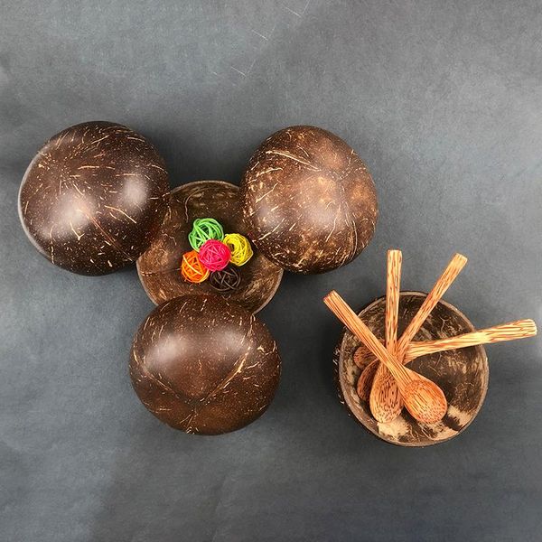 12-15cm pure natural coconut bowl spoon material exquisite dessert oatmeal rice ramen sara all- bowls
12-15cm pure natural coconut bowl spoon material exquisite dessert oatmeal rice ramen sara all- bowls
