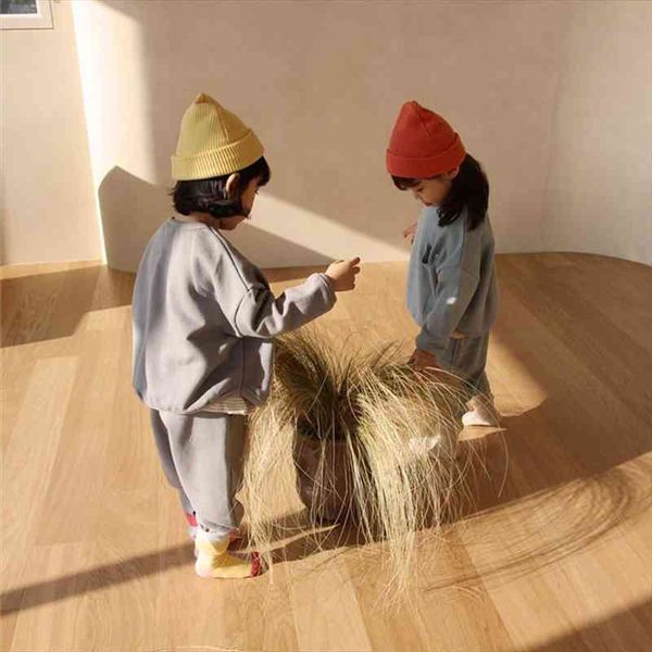 autumn korean girls long sleeve for children sports suit boys round neck pure color cotton casual set, White
autumn korean girls long sleeve for children sports suit boys round neck pure color cotton casual set, White
