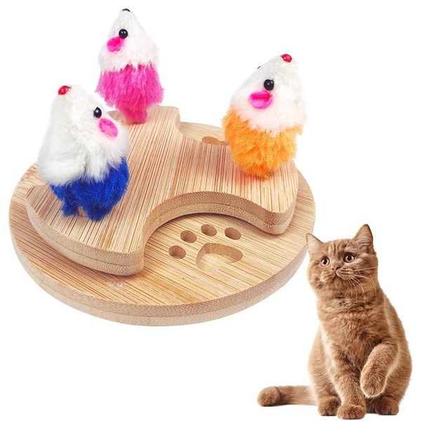 cat toys 1 pcs natural wooden turntable toy indoor teasing spinner interactive kitten roller plush mouse cats supplies
cat toys 1 pcs natural wooden turntable toy indoor teasing spinner interactive kitten roller plush mouse cats supplies