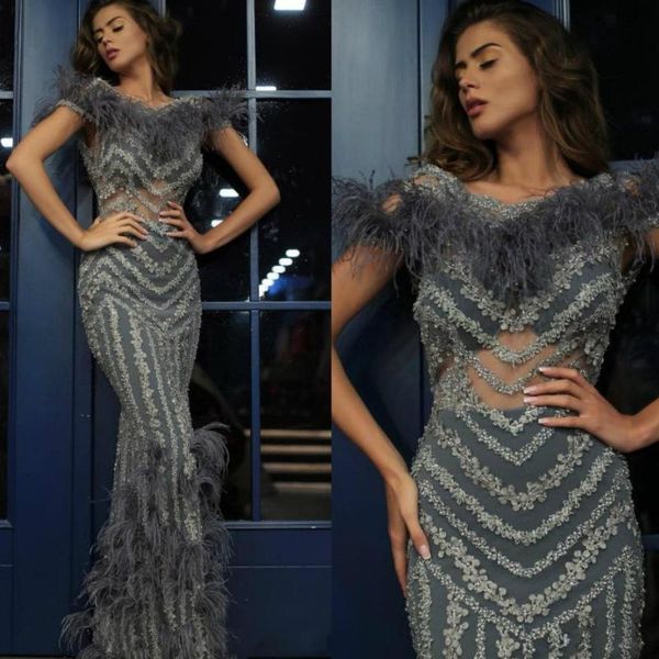 party dresses 2021 dark navy evening lace appliqued beads floor length luxury feather mermaid prom dress formal wear custom made, White;black
party dresses 2021 dark navy evening lace appliqued beads floor length luxury feather mermaid prom dress formal wear custom made, White;black