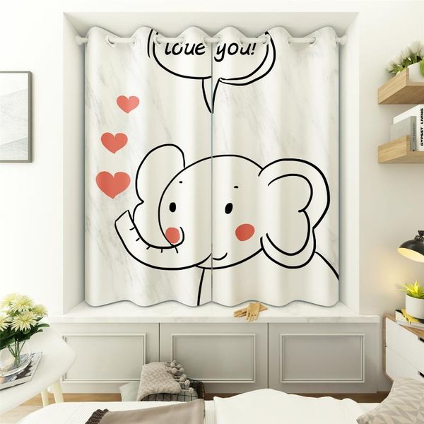 cartoon red little ephant animal pattern short curtain washable fabric children room blackout half for living & drapes
cartoon red little ephant animal pattern short curtain washable fabric children room blackout half for living & drapes