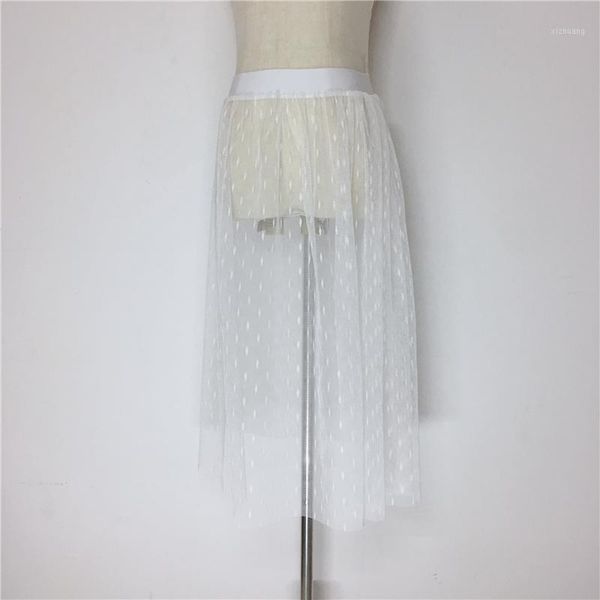 skirts women lace mesh dot print skirt spring summer casual high waist elastic hollow out a-line see through tulle long, Black
skirts women lace mesh dot print skirt spring summer casual high waist elastic hollow out a-line see through tulle long, Black