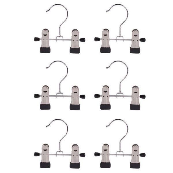 6pcs adjustable stainless steel shoe rack pants folder boot hanger holder portable travel laundry hook hanging clothes sock clip hangers & r
6pcs adjustable stainless steel shoe rack pants folder boot hanger holder portable travel laundry hook hanging clothes sock clip hangers & r