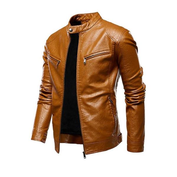 men's fur & faux stylish jacket autumn casual pu leather jackets winter warm inner fleece coat slim fit bomber windbreaker, Black
men's fur & faux stylish jacket autumn casual pu leather jackets winter warm inner fleece coat slim fit bomber windbreaker, Black