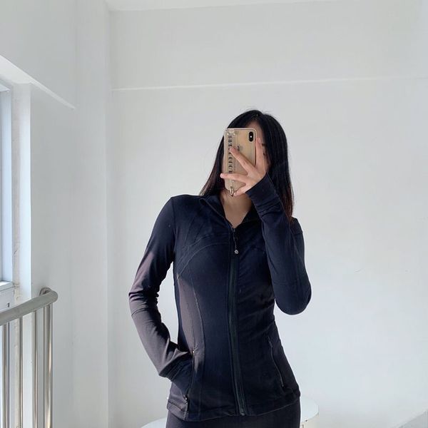 yoga suit autumn and winter sports coat women's fitness show figure quick dry stand collar jacket, Gray
yoga suit autumn and winter sports coat women's fitness show figure quick dry stand collar jacket, Gray