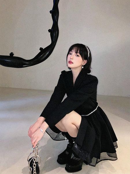 casual dresses temperament of senior feeling restoring ancient ways black long sleeve pleated suits autumn dress their children, Black;gray
casual dresses temperament of senior feeling restoring ancient ways black long sleeve pleated suits autumn dress their children, Black;gray