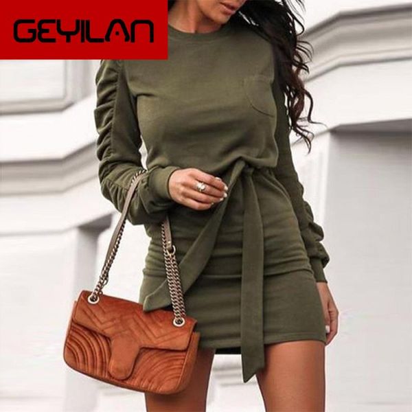 casual dresses white fashion women's dress o-neck slim high street style long sleeve with belt autumn winter elegant office, Black;gray
casual dresses white fashion women's dress o-neck slim high street style long sleeve with belt autumn winter elegant office, Black;gray