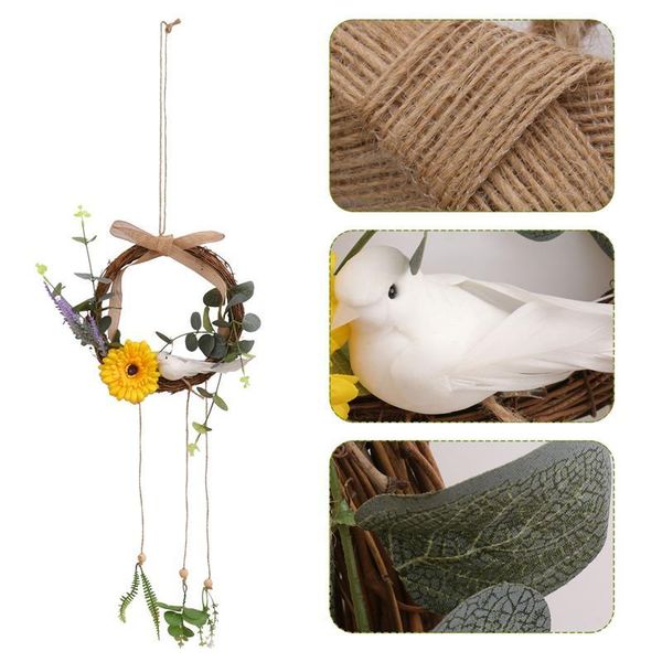 decorative flowers & wreaths 1pc wreath festival garland wall hanging garden adornment
decorative flowers & wreaths 1pc wreath festival garland wall hanging garden adornment