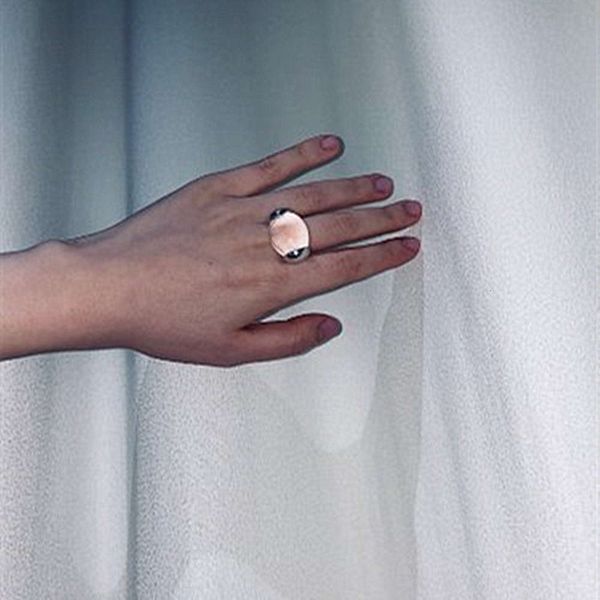 texture transparent female minority closed fashion personality simple versatile index finger ring, Black
texture transparent female minority closed fashion personality simple versatile index finger ring, Black