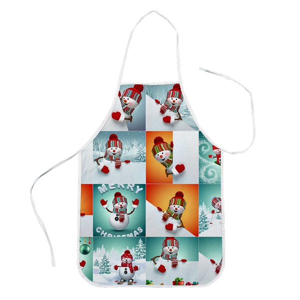 cloocl christmas apron 3d graphic cartoon snowmen splicing polyester aprons cooking cleaning tools home textiles 68*55cm
cloocl christmas apron 3d graphic cartoon snowmen splicing polyester aprons cooking cleaning tools home textiles 68*55cm