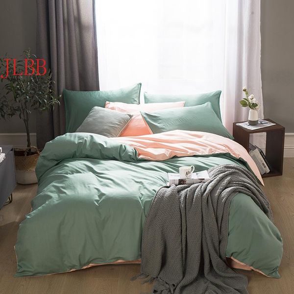 bedding sets 2021 home cotton set solid bed linen ab side duvet cover brief style bedclothes 3/ 4pcs
bedding sets 2021 home cotton set solid bed linen ab side duvet cover brief style bedclothes 3/ 4pcs
