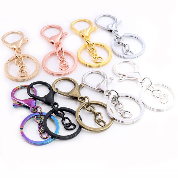 5pcs/lot 30mm chain key ring long 70mm popular classic 8 colors plated lobster clasp key hook chain jewelry making for keychain, Silver
5pcs/lot 30mm chain key ring long 70mm popular classic 8 colors plated lobster clasp key hook chain jewelry making for keychain, Silver