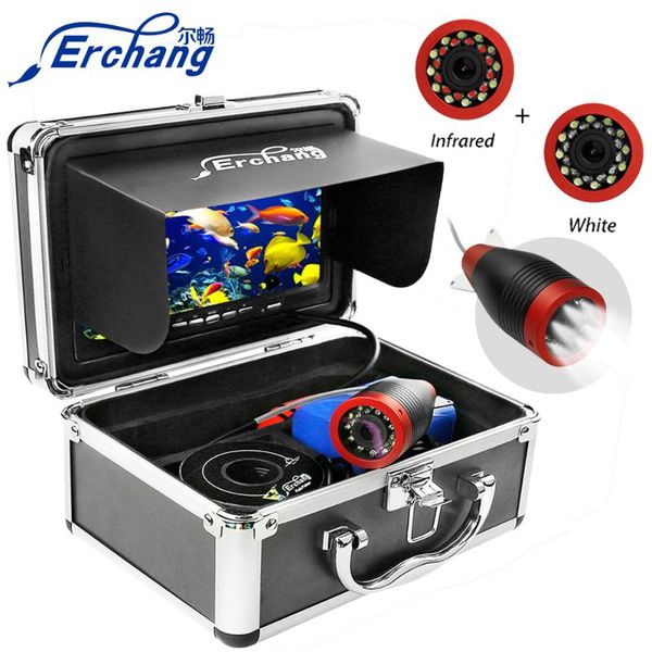 fish finder erchang 1000tvl fishing camera 7"inch 15m underwater for 12pcs infrared+12pcs white lamp ice/sea
fish finder erchang 1000tvl fishing camera 7"inch 15m underwater for 12pcs infrared+12pcs white lamp ice/sea