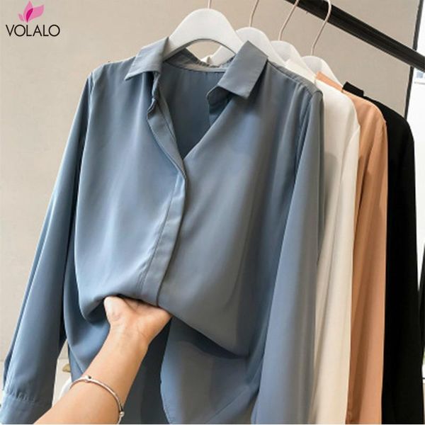 korean white chiffon blouse 4xl 5xl plus size women's spring blouses casual office wear shirt 2021 long sleeve shirts &
korean white chiffon blouse 4xl 5xl plus size women's spring blouses casual office wear shirt 2021 long sleeve shirts &