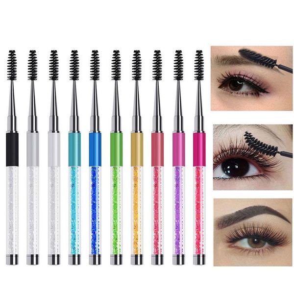 makeup brushes rhinestone handle lash brush reusable eyelash mascara wand applicator extension tool for women girls
makeup brushes rhinestone handle lash brush reusable eyelash mascara wand applicator extension tool for women girls