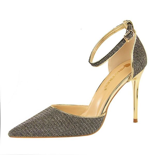 sandals women 10cm metal fine with high heel shallow mouth pointed shiny word band nightclub thin hollow shoes 2hgk, Black
sandals women 10cm metal fine with high heel shallow mouth pointed shiny word band nightclub thin hollow shoes 2hgk, Black