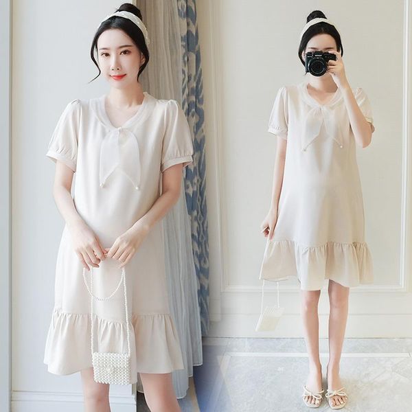 maternity dresses 72127# clothes summer chiffon short sleeves loose stylish a line dress pregnant women pregnancy, White
maternity dresses 72127# clothes summer chiffon short sleeves loose stylish a line dress pregnant women pregnancy, White