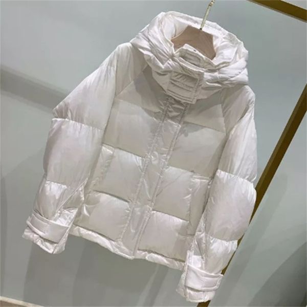 winter women elegant bright face white duck down jacket female sweet hooded loose jackets lady warm snow coat 210927, Black
winter women elegant bright face white duck down jacket female sweet hooded loose jackets lady warm snow coat 210927, Black
