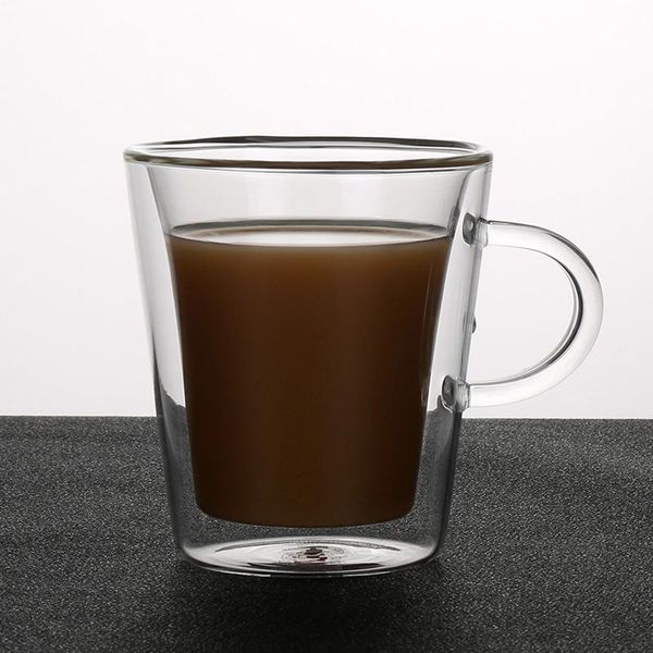 mugs 200ml creative double insulated coffee cup with transparent glass continental mug household teacup juice cafe
mugs 200ml creative double insulated coffee cup with transparent glass continental mug household teacup juice cafe
