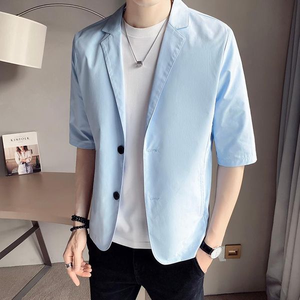 dyb&zacq summer 2021male thin type of cultivate one's morality cotton men's jacket x003 single row two grain buckle jack suits & b, White;black
dyb&zacq summer 2021male thin type of cultivate one's morality cotton men's jacket x003 single row two grain buckle jack suits & b, White;black