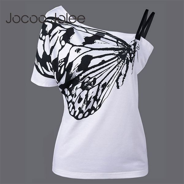 fashion women blouses tunic butterfly printed white shirt strap short off shoulder plus size ladies blusas 210416
fashion women blouses tunic butterfly printed white shirt strap short off shoulder plus size ladies blusas 210416
