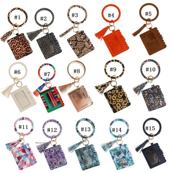 party favor 100pcs leopard print pu leather bracelet keychain wallets card bag tassels bangle key ring holder wristlet handbag w0310
party favor 100pcs leopard print pu leather bracelet keychain wallets card bag tassels bangle key ring holder wristlet handbag w0310