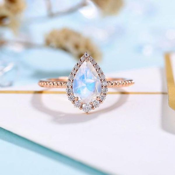 cluster rings 925 sterling silver ps 6x9 mm rainbow blue natural moonstone pear ring engagement wedding for women gift, Golden;silver
cluster rings 925 sterling silver ps 6x9 mm rainbow blue natural moonstone pear ring engagement wedding for women gift, Golden;silver