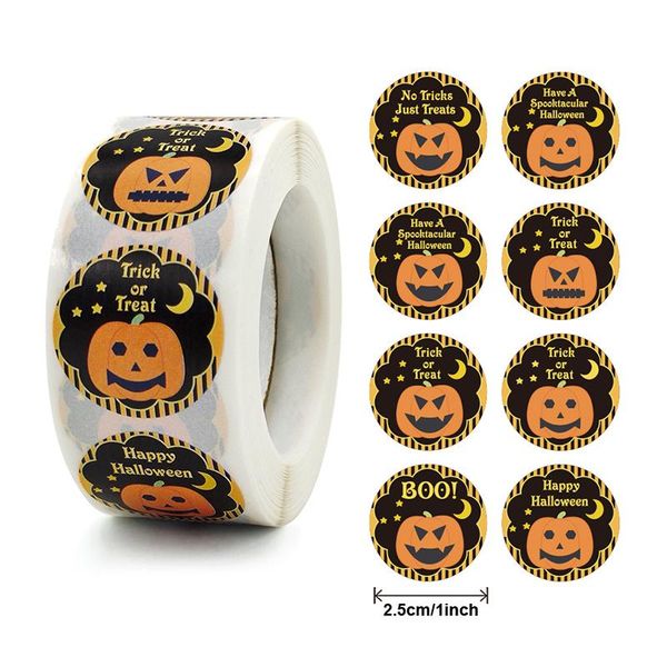 gift wrap 500pcs/roll halloween sticker sealing label stickers adhesive for gifts handmade envelope diy stationery
gift wrap 500pcs/roll halloween sticker sealing label stickers adhesive for gifts handmade envelope diy stationery