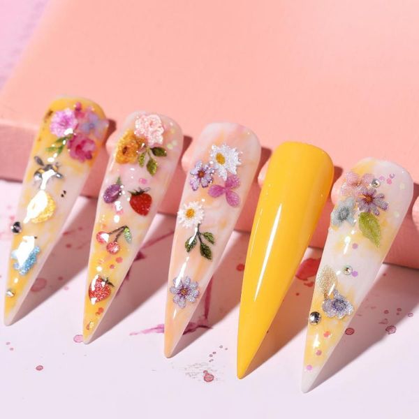 nail art decorations color mixed flower wood pulp piece small daisy fresh pastoral dried patch diy decoration sticker, Silver;gold
nail art decorations color mixed flower wood pulp piece small daisy fresh pastoral dried patch diy decoration sticker, Silver;gold