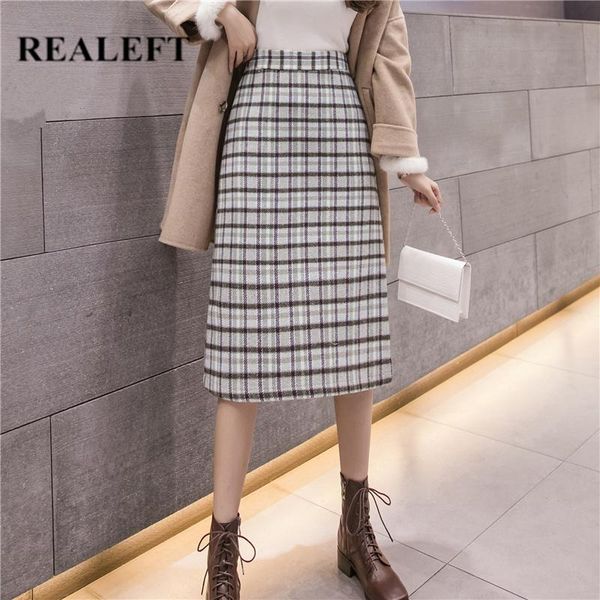 skirts realeft 2021 vintage wool women's long fashion style grid winter autumn high waist ladies a-line midi skirt female ssk014, Black
skirts realeft 2021 vintage wool women's long fashion style grid winter autumn high waist ladies a-line midi skirt female ssk014, Black