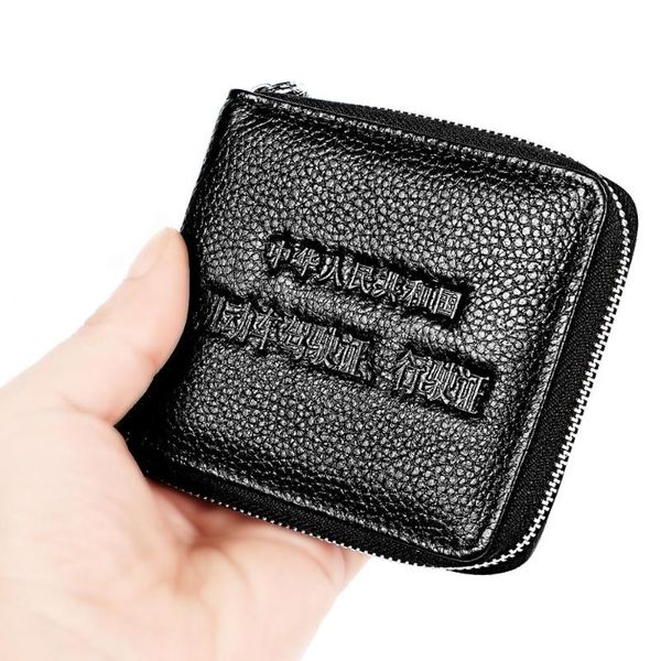 men's wallet card pack driving license leather case genuine zipper men wallets folder purse billetera hombre, Red;black
men's wallet card pack driving license leather case genuine zipper men wallets folder purse billetera hombre, Red;black