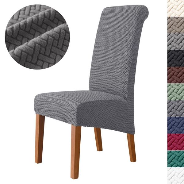 chair covers 1/2/4/6 pcs xl size high stretch jacquard cover elastic spandex for dining room/kitchen/el party banquet
chair covers 1/2/4/6 pcs xl size high stretch jacquard cover elastic spandex for dining room/kitchen/el party banquet