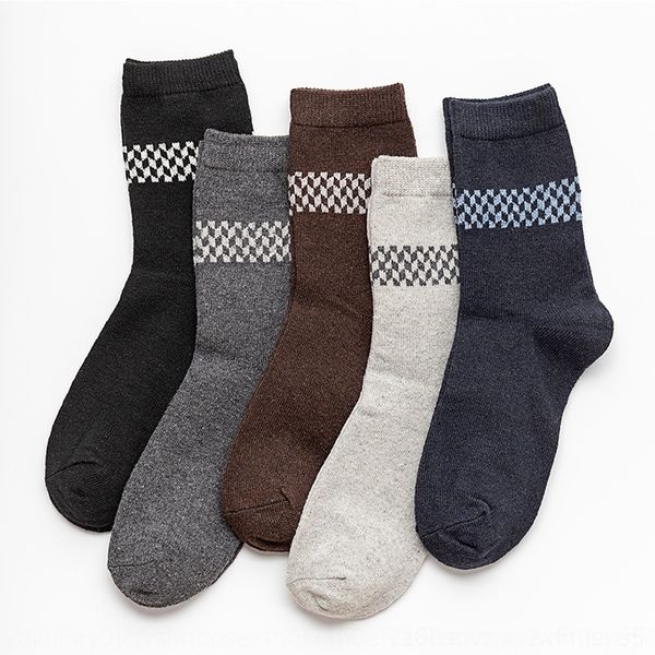 LSXY rabbit warm woolen en winter warm thickened solid color men's socks simple business middle tube wool men's socks, Black
LSXY rabbit warm woolen en winter warm thickened solid color men's socks simple business middle tube wool men's socks, Black