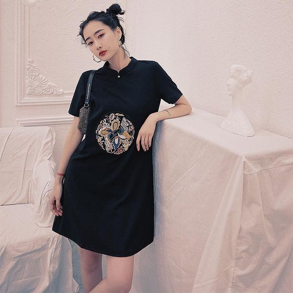 ethnic clothing chinese cheongsam dress for women gothic velvet dinner party wedding embroidery fashion bodycon vestido, Red
ethnic clothing chinese cheongsam dress for women gothic velvet dinner party wedding embroidery fashion bodycon vestido, Red