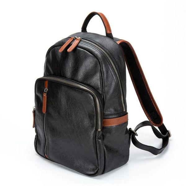 backpack fashion luxury first layer cowhide men hit color shoulder business computer casual real leather outdoor school bag
backpack fashion luxury first layer cowhide men hit color shoulder business computer casual real leather outdoor school bag
