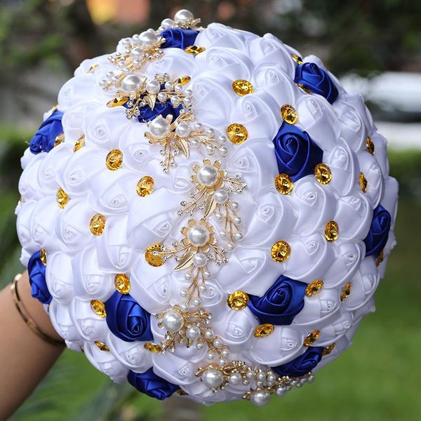 decorative flowers & wreaths promotional wedding bride holding bouquet pure white sapphire blue diamond marriage 668
decorative flowers & wreaths promotional wedding bride holding bouquet pure white sapphire blue diamond marriage 668