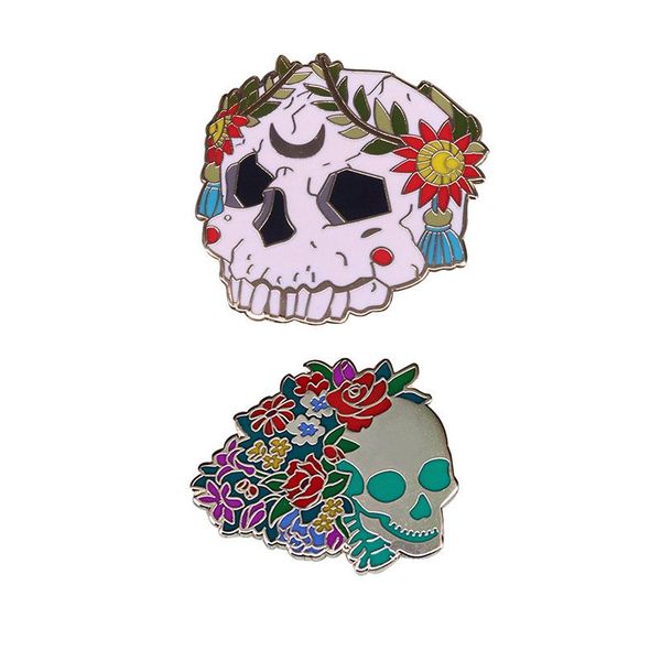 pins, brooches gothic skull hard enamel pins plant women men lapel badges backpack collar fashion jewelry gifts for kids friend, Gray
pins, brooches gothic skull hard enamel pins plant women men lapel badges backpack collar fashion jewelry gifts for kids friend, Gray