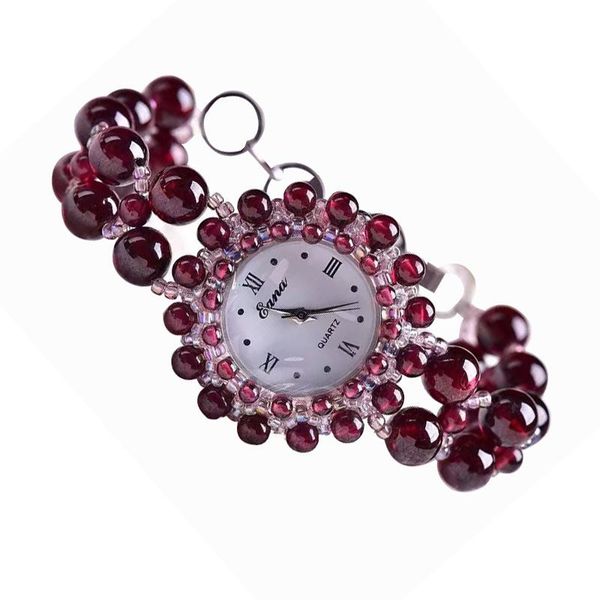 wristwatches novelty jewelry women quartz wrist watch wristwatch for girls students gifts nature red garnet, Slivery;brown
wristwatches novelty jewelry women quartz wrist watch wristwatch for girls students gifts nature red garnet, Slivery;brown