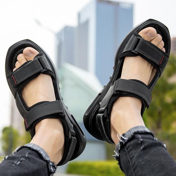 sandals safety mens uomo cuero classic vietnam leather playa work couple sport sandel man hombre sandles sandalias size transpirables, Black
sandals safety mens uomo cuero classic vietnam leather playa work couple sport sandel man hombre sandles sandalias size transpirables, Black