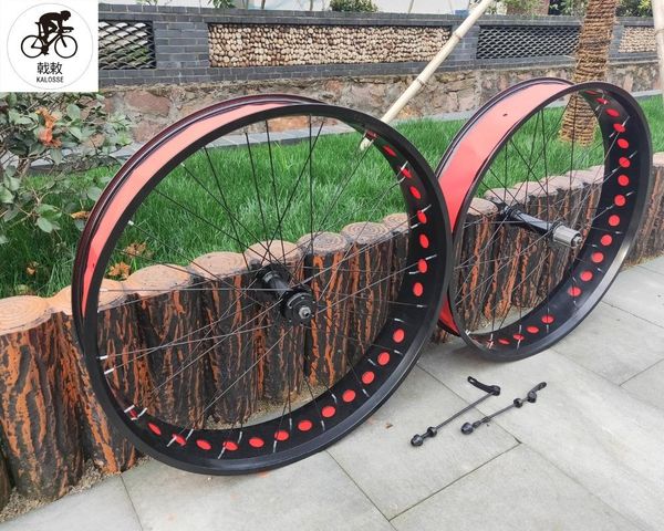 bike wheels kalosse fat bikes beach 100mm width 26*4.8 tires snow bicycle 36 holes
bike wheels kalosse fat bikes beach 100mm width 26*4.8 tires snow bicycle 36 holes