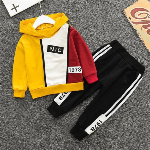 autumn winter boys clothing sets sport pullover set fashion patchwork kid 2 piece suits toddler boy 68 tracksuit, White
autumn winter boys clothing sets sport pullover set fashion patchwork kid 2 piece suits toddler boy 68 tracksuit, White