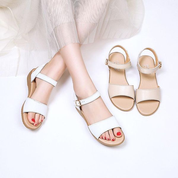 summer sandals female korean version of the fashion wild flat bottom wedge casual simple, Black
summer sandals female korean version of the fashion wild flat bottom wedge casual simple, Black