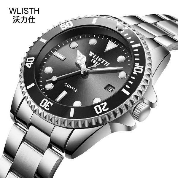 quartz watch men wlisth green waterproof luminous calendar watches mens sports date wristwatches reloj hombre, Slivery;brown
quartz watch men wlisth green waterproof luminous calendar watches mens sports date wristwatches reloj hombre, Slivery;brown