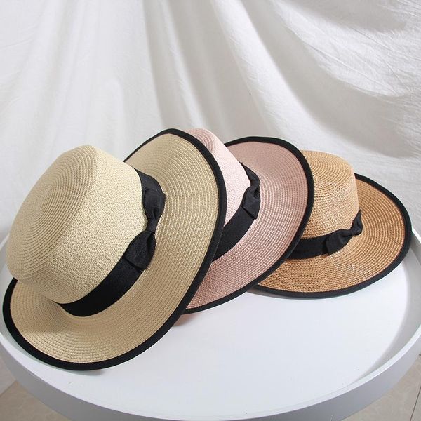 wide brim hats summer for women sun hat beach ladies fashion flat brom bowknot panama lady casual straw, Blue;gray
wide brim hats summer for women sun hat beach ladies fashion flat brom bowknot panama lady casual straw, Blue;gray