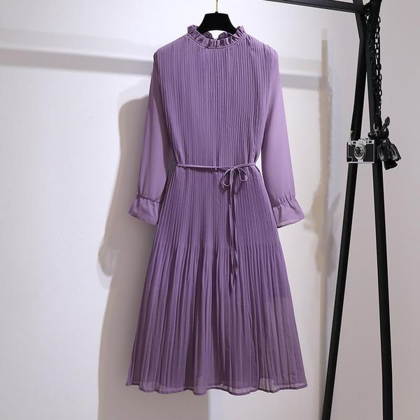 casual dresses women's clothing 2021 spring autumn fat mm fashionable stylish slim pleated chiffon maxi summer party long dress vin, Black;gray
casual dresses women's clothing 2021 spring autumn fat mm fashionable stylish slim pleated chiffon maxi summer party long dress vin, Black;gray
