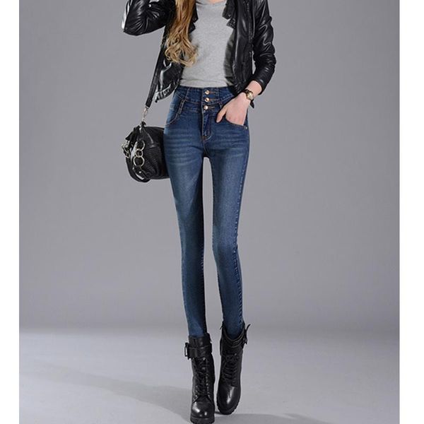 women's jeans jujuland arrival wholesale woman denim pencil pants brand stretch high waist women, Blue
women's jeans jujuland arrival wholesale woman denim pencil pants brand stretch high waist women, Blue