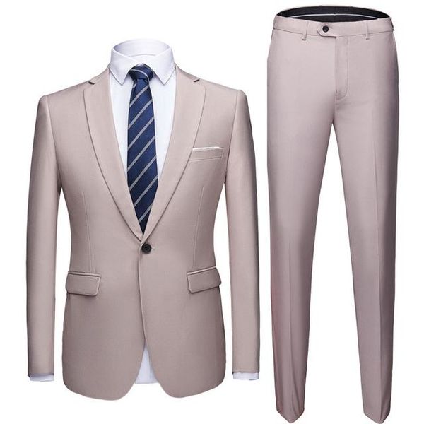 men's suits & blazers 2021 vestido de noiva 2 piece jacket blazer pants ensembles homme business uniform office suit wedding groom tuex, White;black
men's suits & blazers 2021 vestido de noiva 2 piece jacket blazer pants ensembles homme business uniform office suit wedding groom tuex, White;black