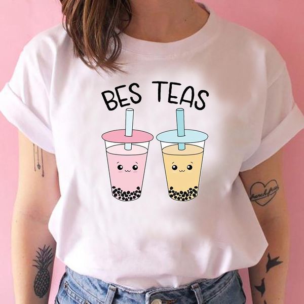 bes teas boba tea womens t shirts cute es bubble kawaii friends ulzzang matching casual, White
bes teas boba tea womens t shirts cute es bubble kawaii friends ulzzang matching casual, White