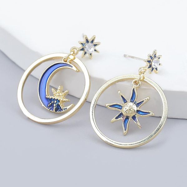 trendy accessories women's earrings asymmetrical figure alloy star moon creative fresh style retro bohemian dangle & chandelier, Silver
trendy accessories women's earrings asymmetrical figure alloy star moon creative fresh style retro bohemian dangle & chandelier, Silver
