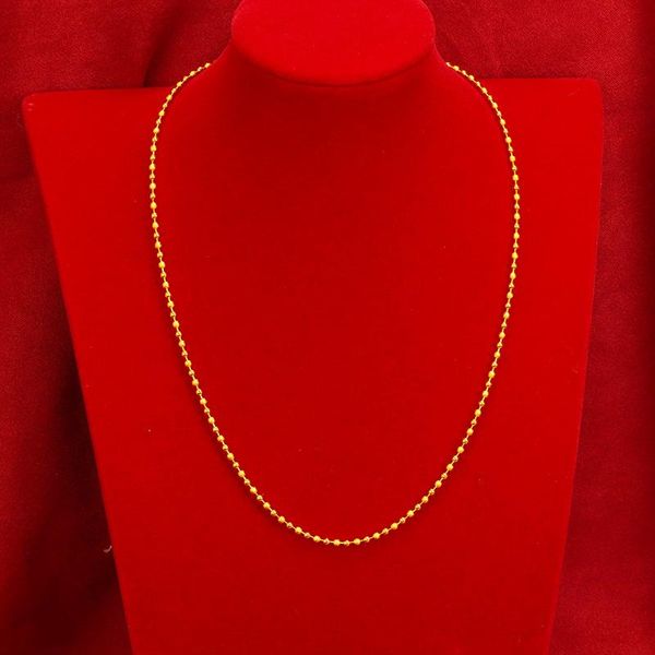 chains 14k real yellow gold beads necklace for men trendy military fine jewelry gifts, Silver
chains 14k real yellow gold beads necklace for men trendy military fine jewelry gifts, Silver